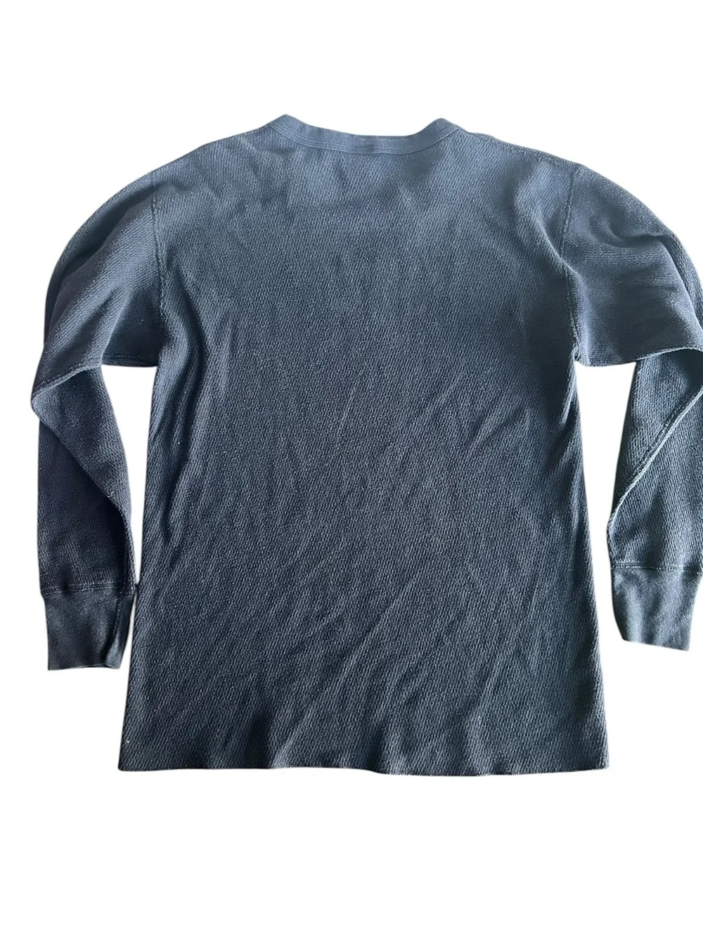 Vtg Carhartt Thermal Base Layer Shirt Long Johns K56 Men XL Black Winter Outdoor